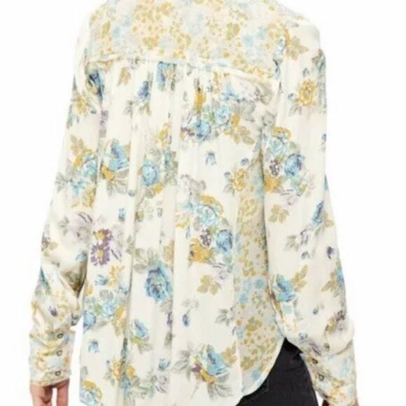 New With Tag Free People Size S Button Up Blouse. - Picture 4 of 8